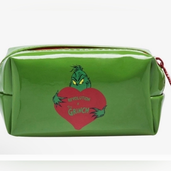 THE GRINCH × THE REVOLUTION COSMETIC BAG & BRACELET CHRISTMAS BUNDLE ✨️🎄 - Picture 4 of 4